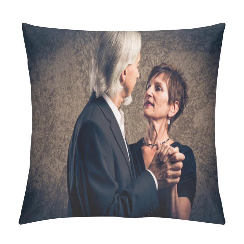 Personality  Senior Married Couple Dancing Pillow Covers