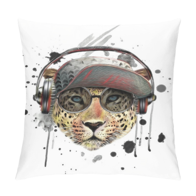 Personality  Stylish Leopard Poster Pillow Covers