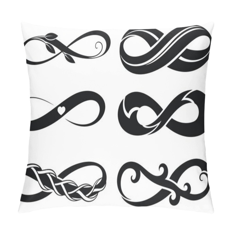 Personality  Infinity.Tattoo Symbols Pillow Covers