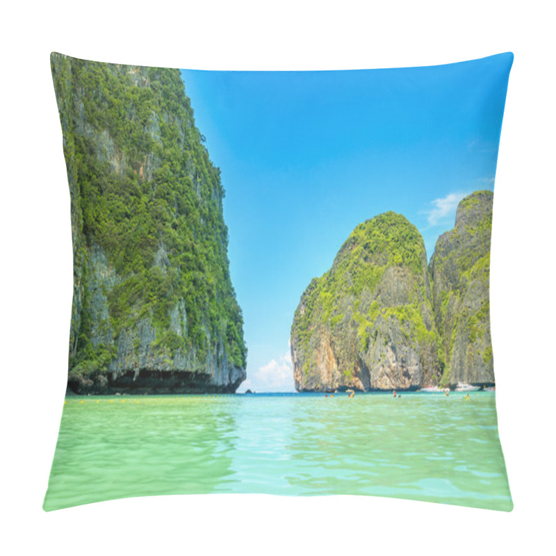 Personality  Maya Bay Heavenly Beach, Thailand Pillow Covers