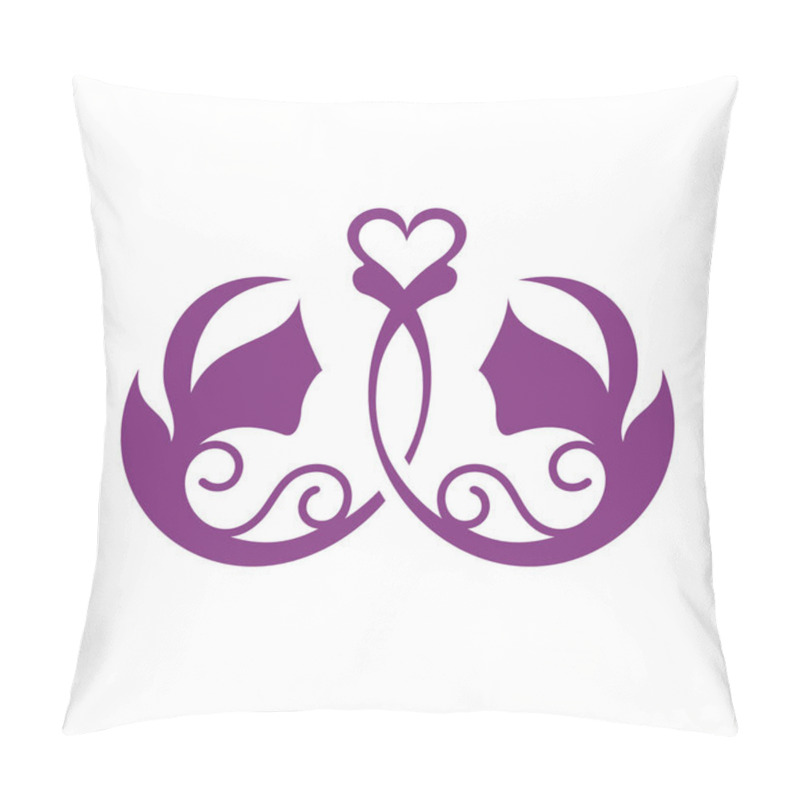 Personality  Twins Abstract Sign Pillow Covers