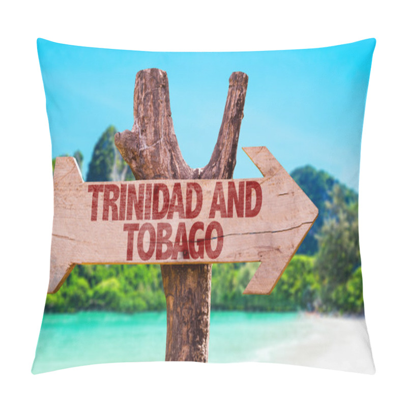 Personality  Trinidad And Tobago Sign Pillow Covers