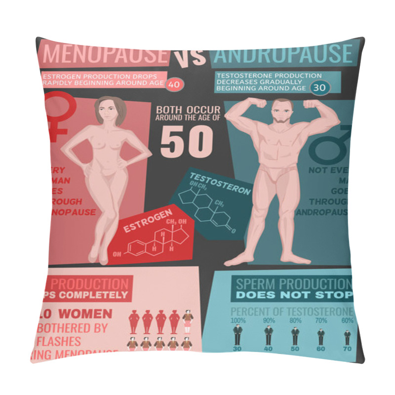 Personality  Menopause And Andropause Pillow Covers