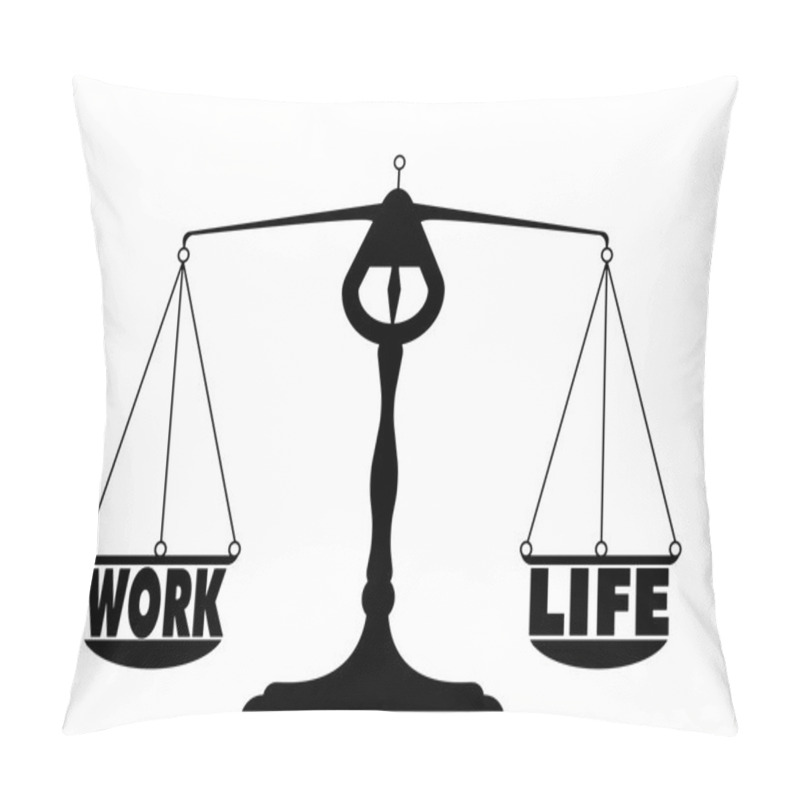 Personality  Work Life Balance Pillow Covers