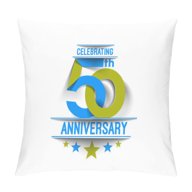 Personality  50th Years Anniversary Celebration Pillow Covers