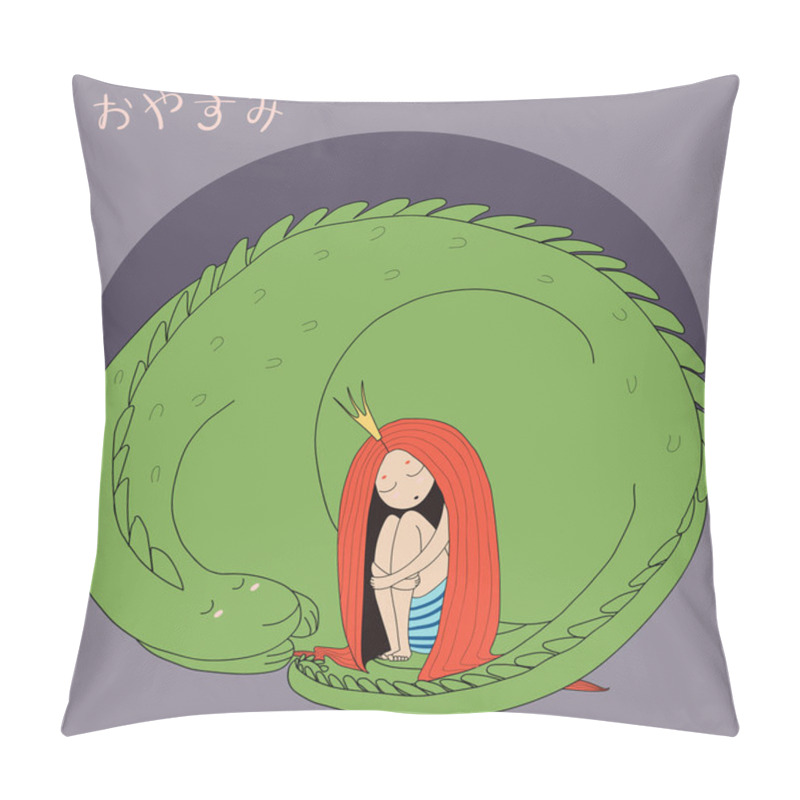 Personality  Night Princess Dragon Pillow Covers