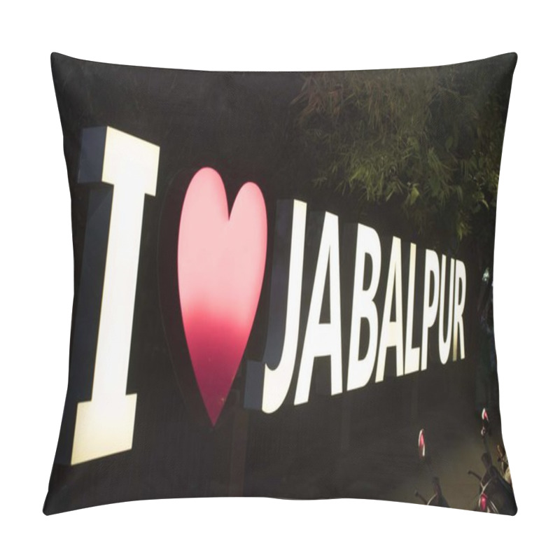 Personality  I Love Jabalpur Pillow Covers