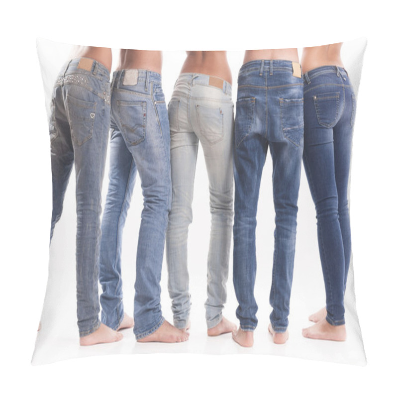 Personality  Group Of Jeans Pillow Covers