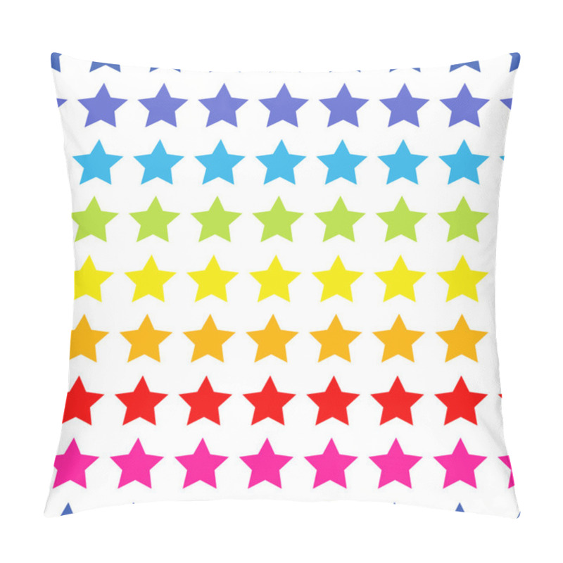 Personality  Seamless Pattern With Stars. Pillow Covers