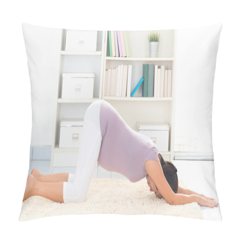 Personality  Pregnancy Yoga At Home Pillow Covers