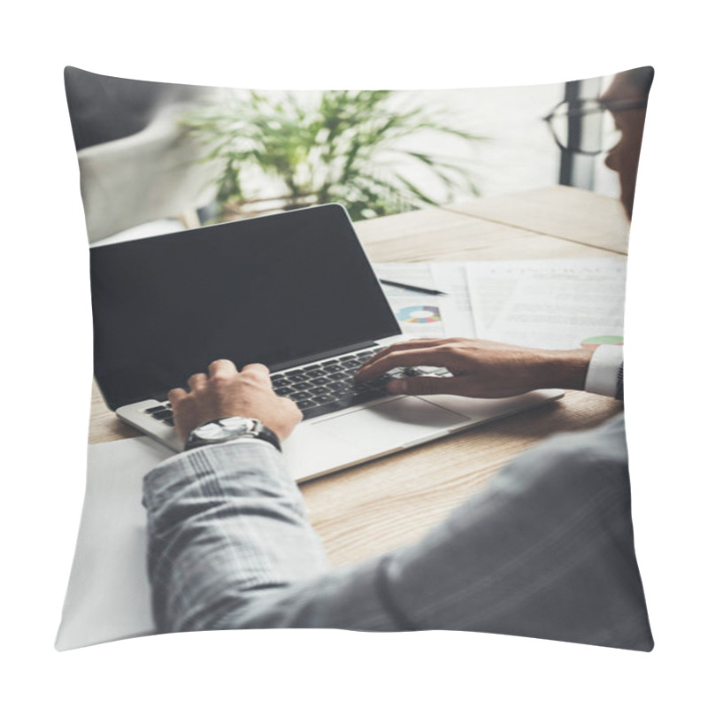 Personality  Working With Laptop Pillow Covers