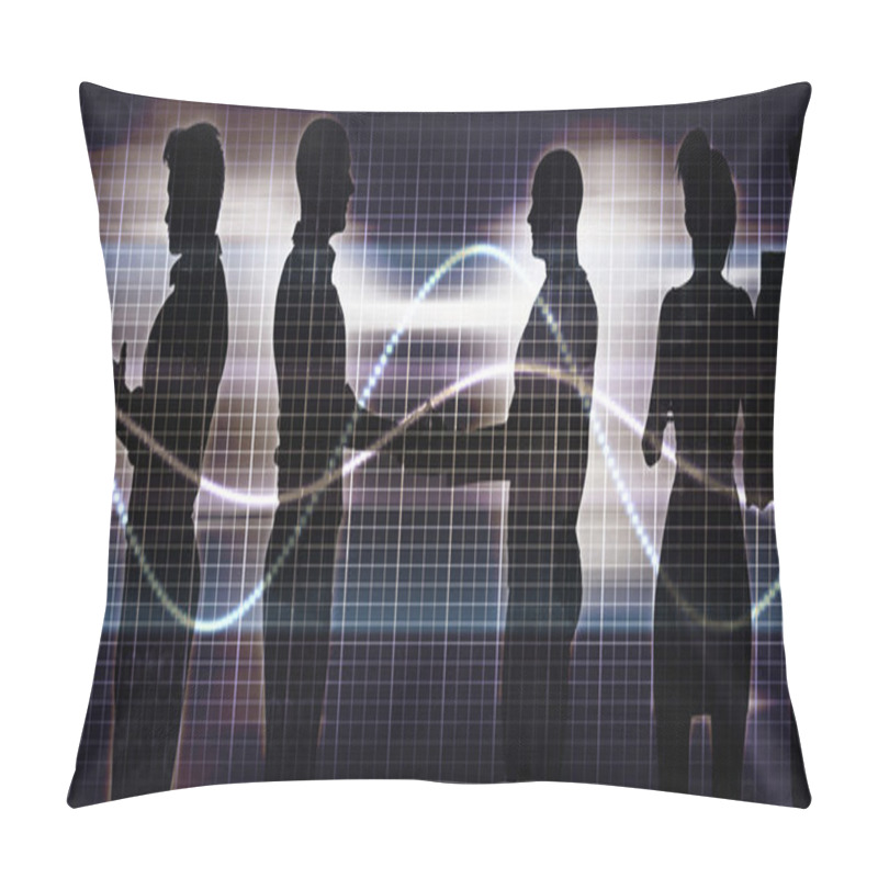 Personality  Manpower As Concept Pillow Covers