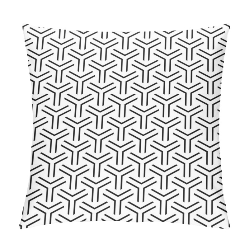 Personality  Seamless Pattern. Abstract Geometric Texture And Background. Vector Art. Pillow Covers