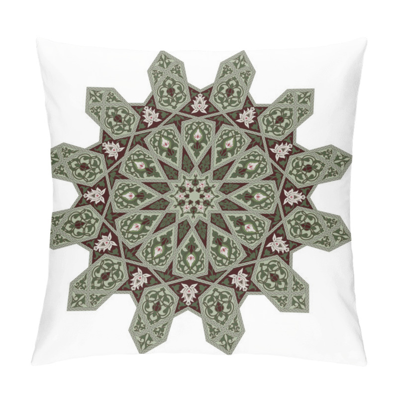 Personality  Middle Eastern Floral Pattern Motif Pillow Covers