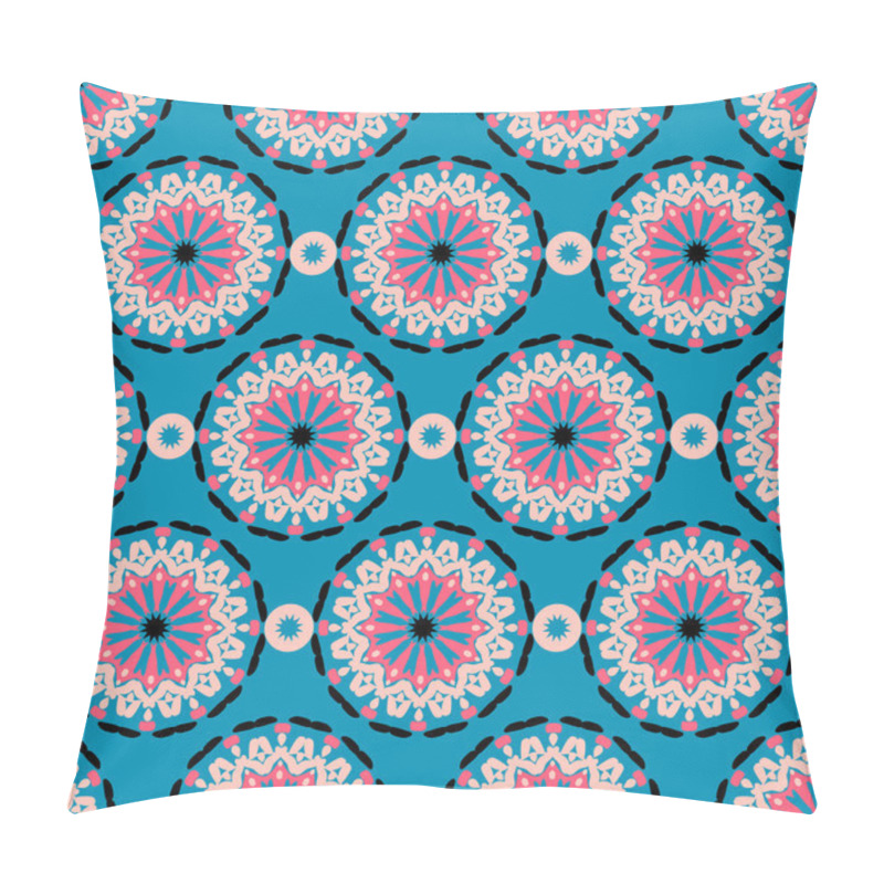 Personality  Big Abstract Flowers Pattern Pillow Covers