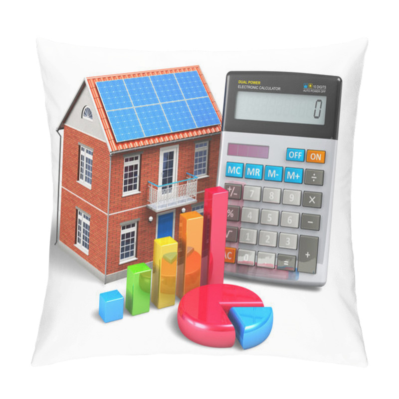 Personality  Home Finances Concept Pillow Covers