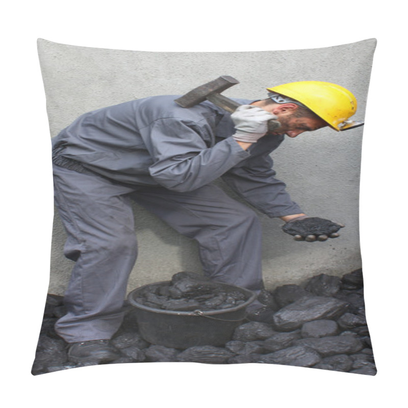 Personality  Mine Worker Pillow Covers