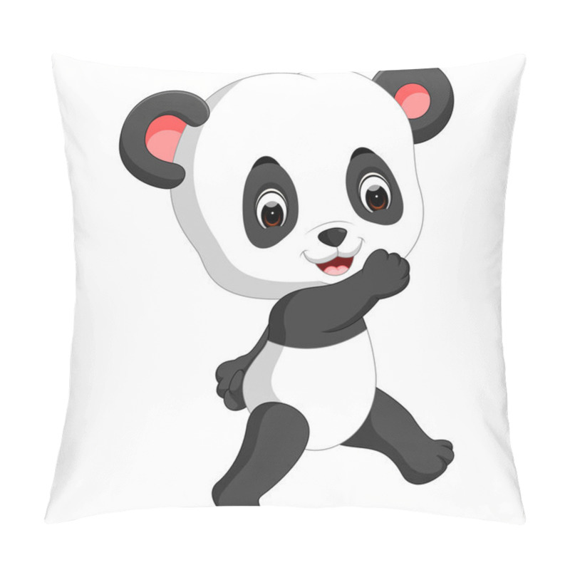 Personality  Cute Funny Panda Cartoon Pillow Covers