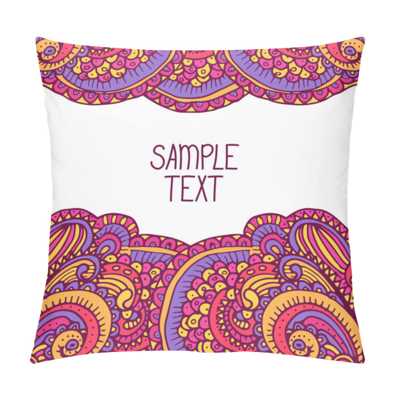 Personality  Ethnic Tribal Abstract Background Pattern Pillow Covers