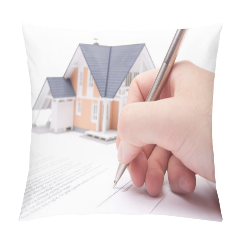 Personality  Mortgage Contract Pillow Covers