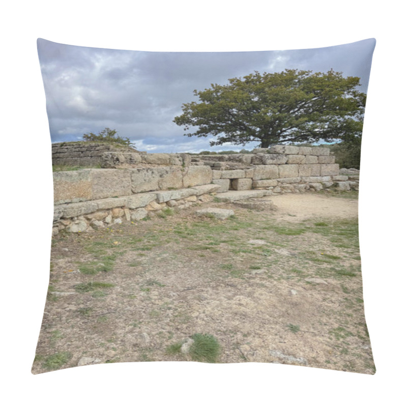 Personality  Tomb Of The Giants Of Madau In Fonni, Central Sardinia Pillow Covers