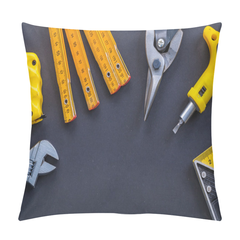 Personality  Set Of Tools For Construction Pillow Covers