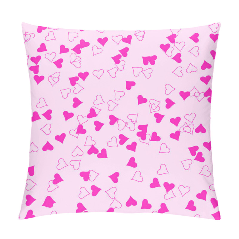 Personality  Seamless Heart Shapes Pillow Covers