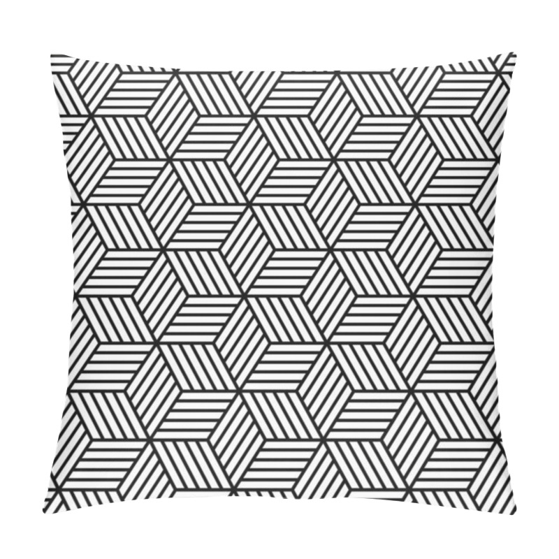 Personality  Hexagon Geometric Pattern Vector Art Pillow Covers