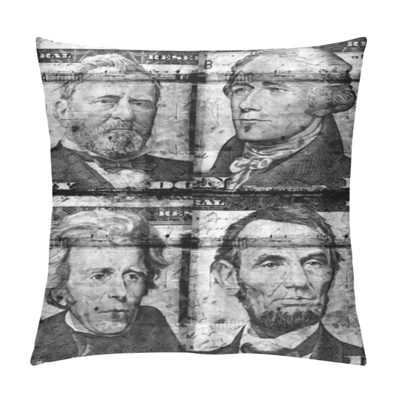 Personality  US Dollar Pillow Covers