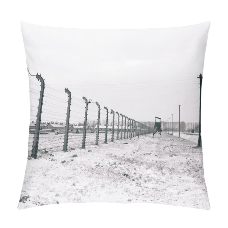 Personality  Concentration Camp Of Auschwitz Birkenau Pillow Covers