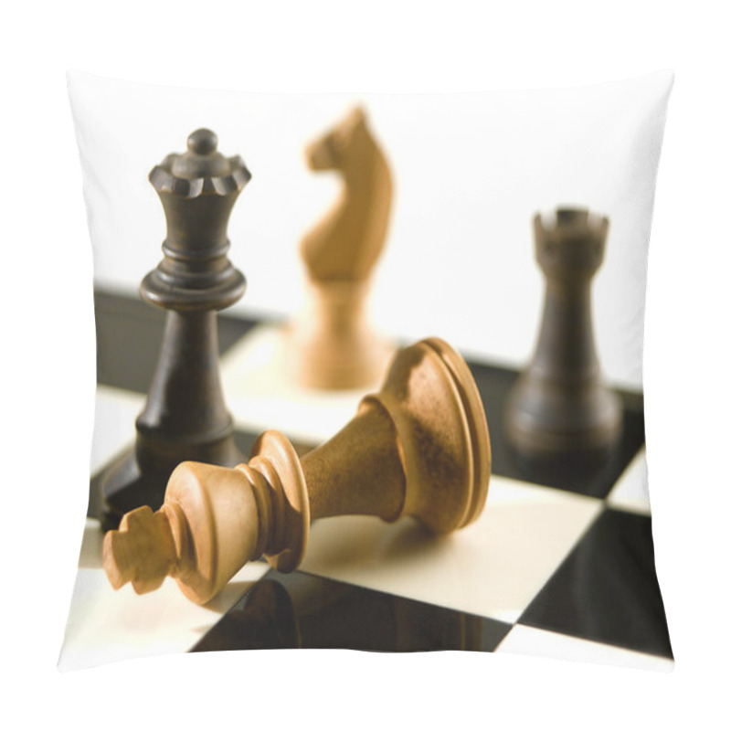 Personality  Chess Checkmate Pillow Covers