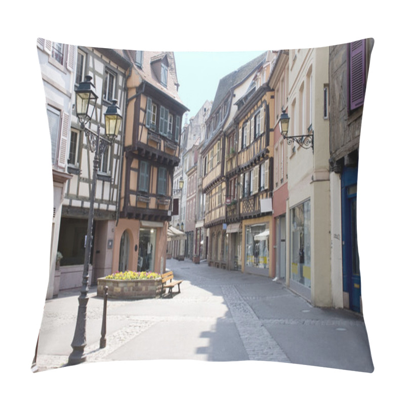 Personality  France, Colmar, Medieval City Pillow Covers