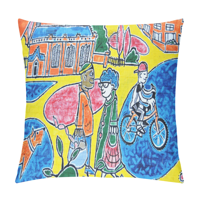 Personality  Children Graffiti Pillow Covers