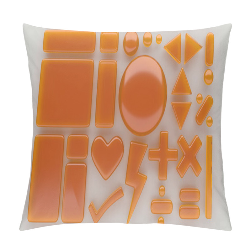 Personality  3D Bottons Pillow Covers