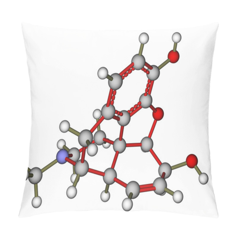 Personality  Morphine Molecular Structure Pillow Covers