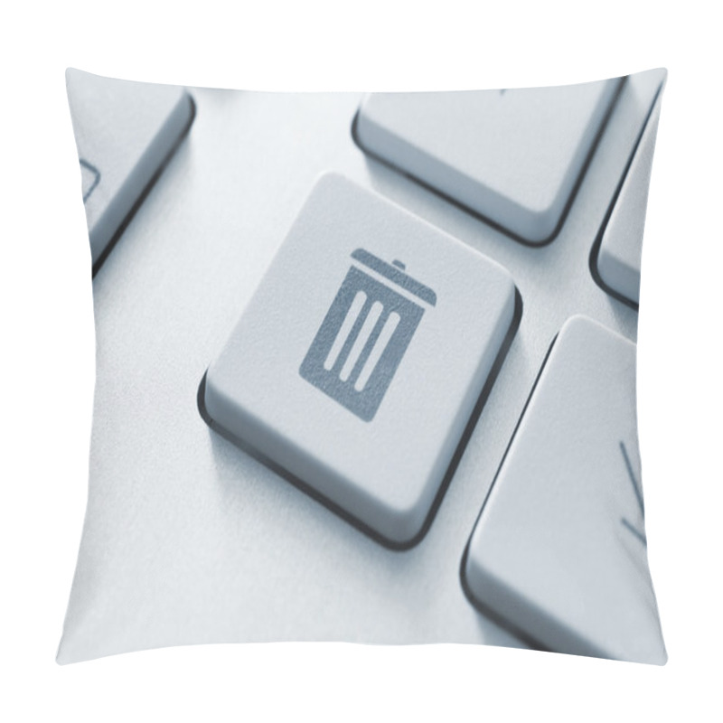 Personality  Trash Bin Button Pillow Covers