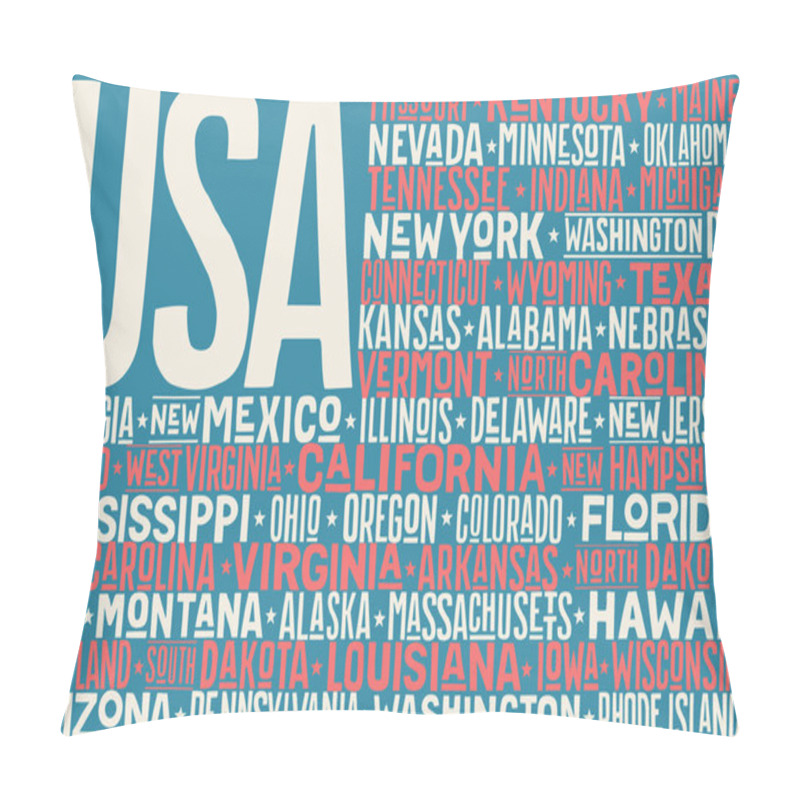 Personality  United States Of America Flag Pillow Covers