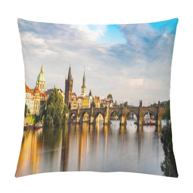 Personality  Charles Bridge Prague In Czech Republic Pillow Covers