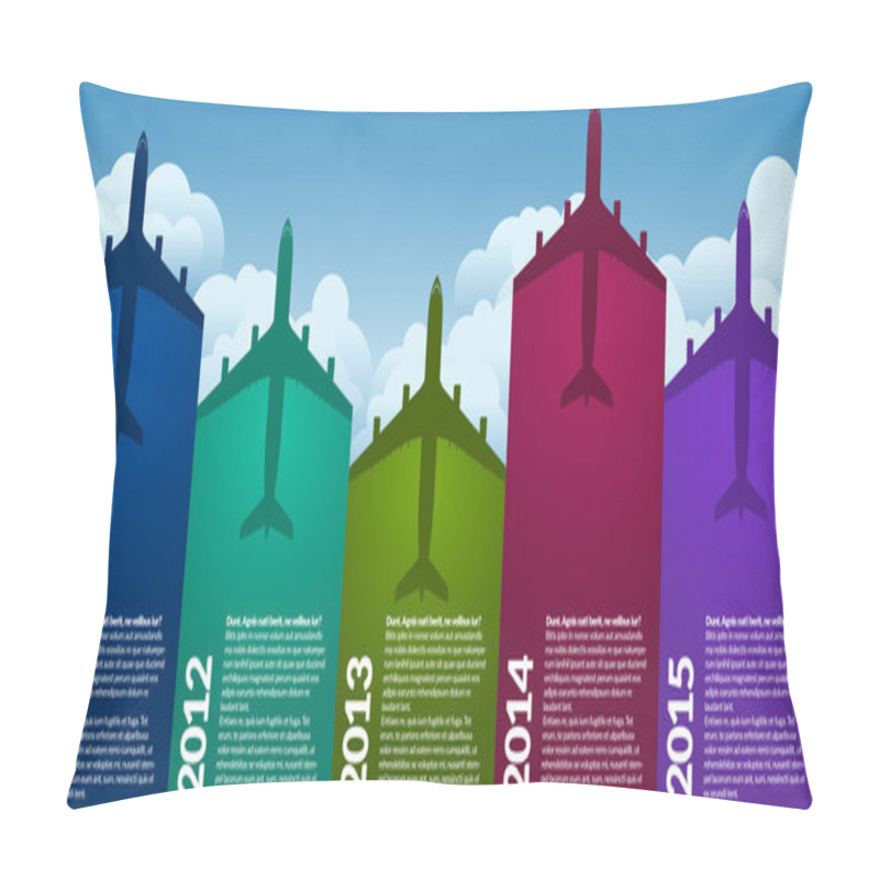 Personality  Airplanes Presentation Pillow Covers