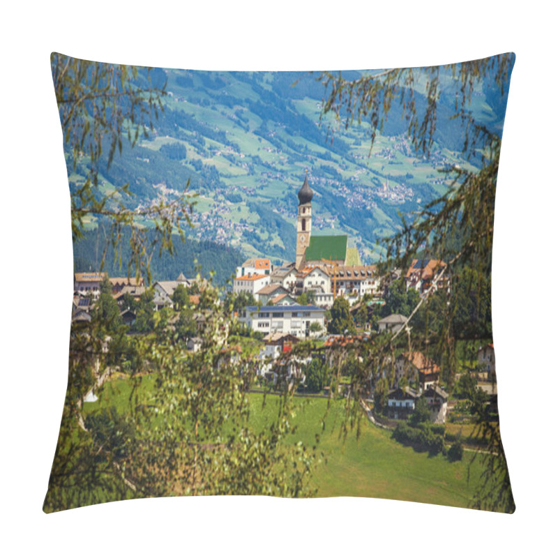 Personality  Small Town In South Tyrol Pillow Covers