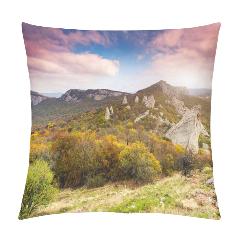 Personality  Mountain Landscape Pillow Covers