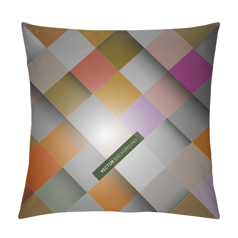 Personality  Abstract Square Background Pillow Covers