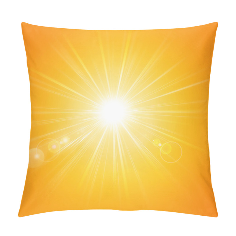 Personality  Hot Summer Sunlight Pillow Covers