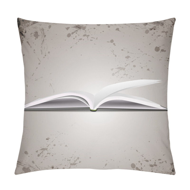 Personality  Vector Open Book, Vector Illustration Pillow Covers