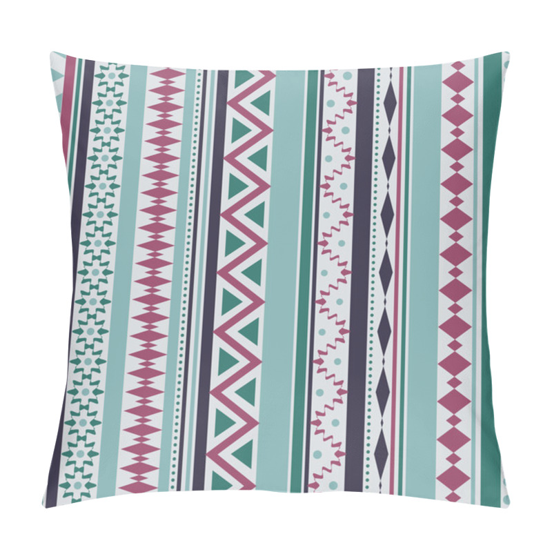 Personality  Seamless Vector Tribal Texture Pattern Pillow Covers