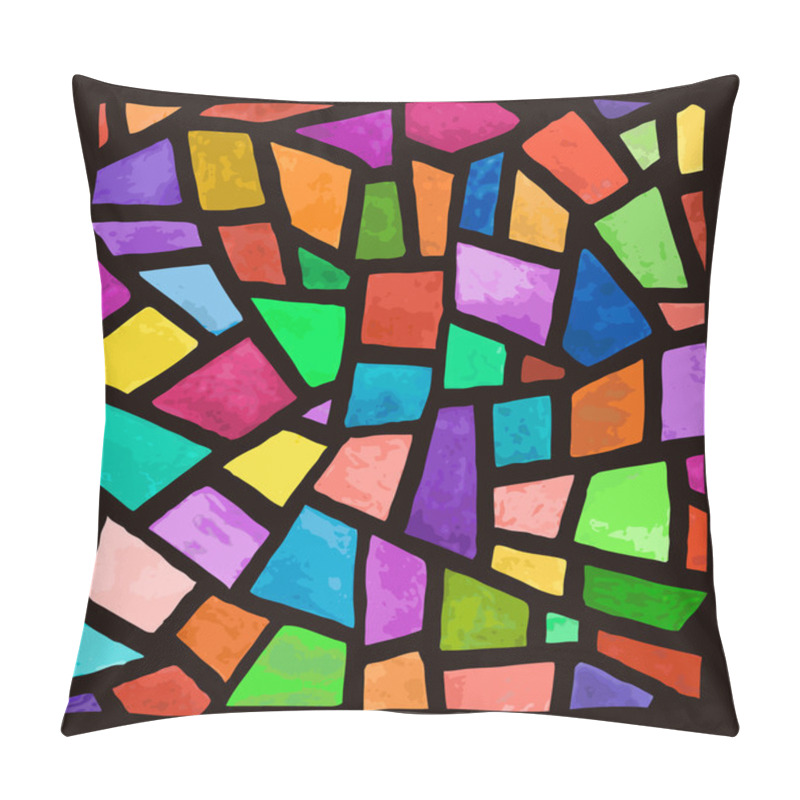 Personality  Stained Glass Window Pillow Covers