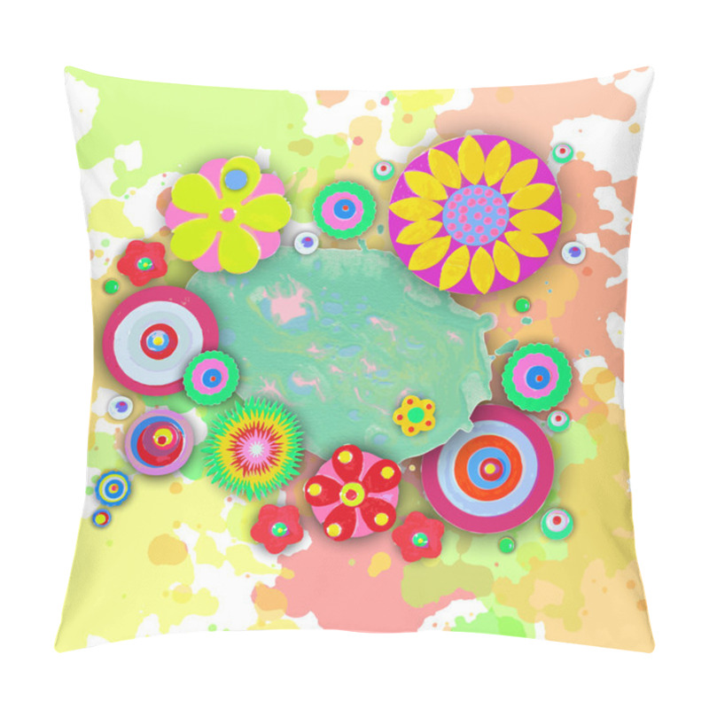 Personality  Cheer Up Background Pillow Covers