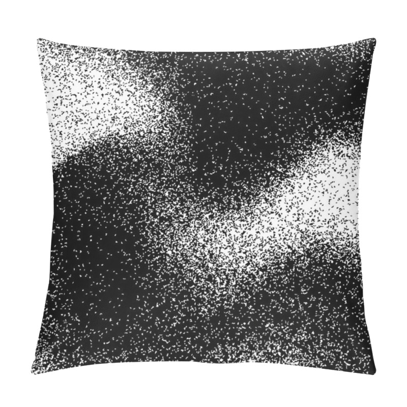 Personality  Black Abstract Grain Texture Pillow Covers