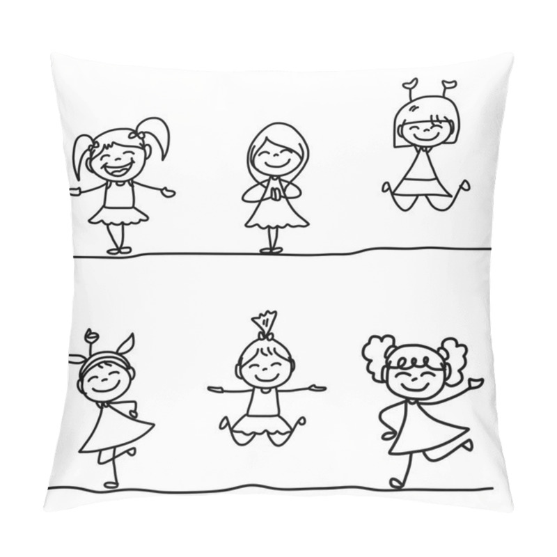 Personality  Cartoon Characters Kids Pillow Covers