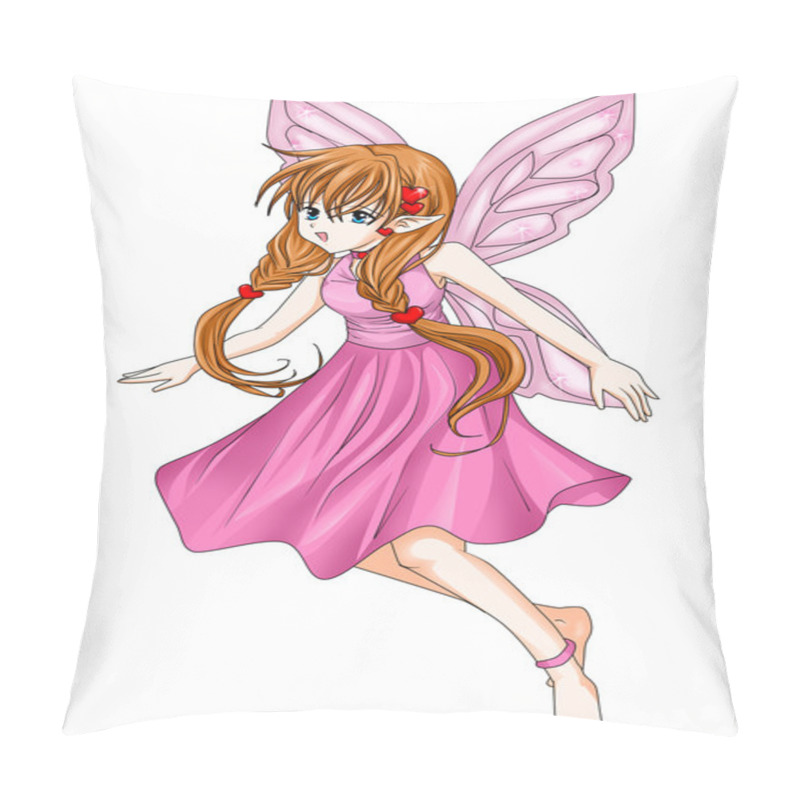 Personality  Pink Pixie Pillow Covers